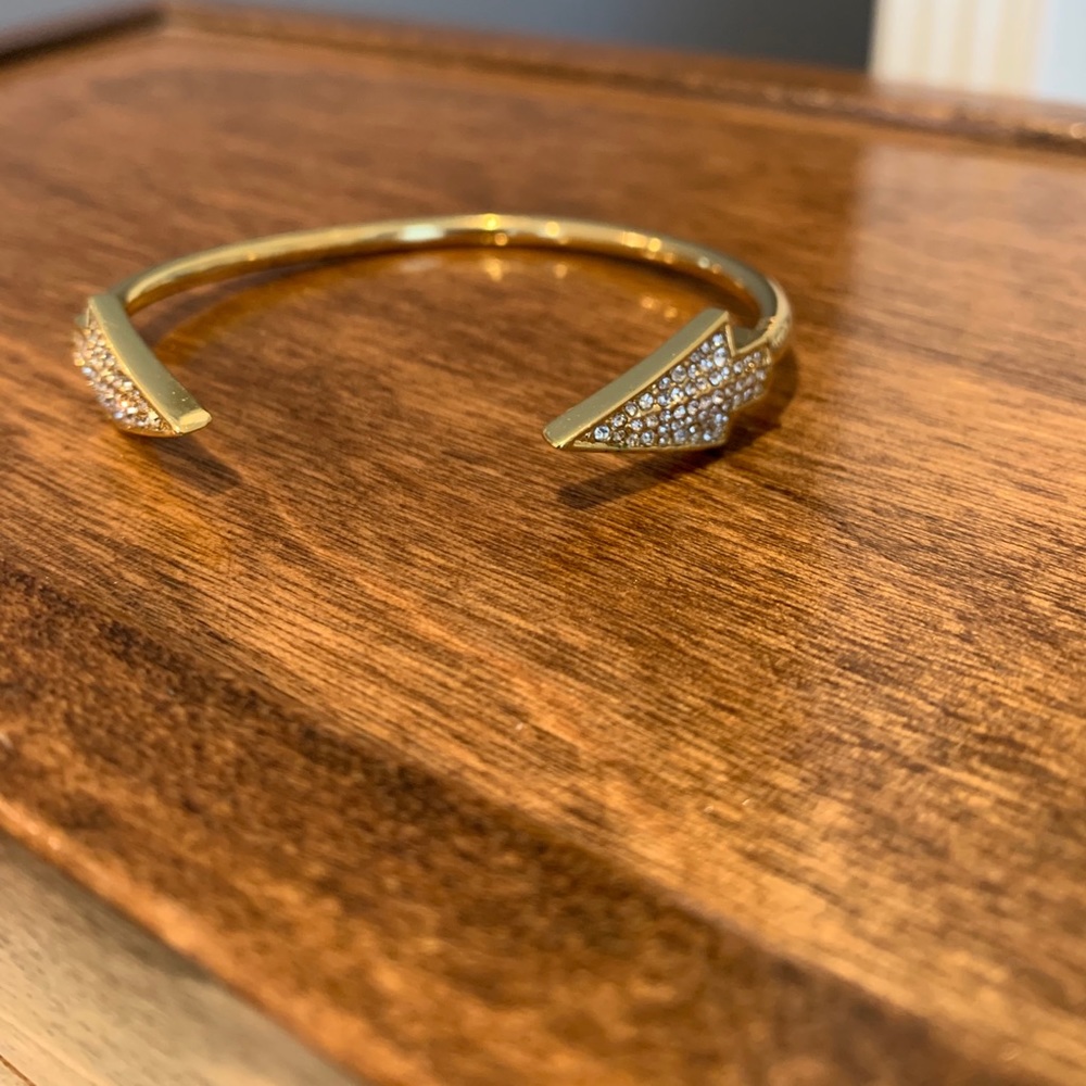 C. Wonder gold bracelet cuff